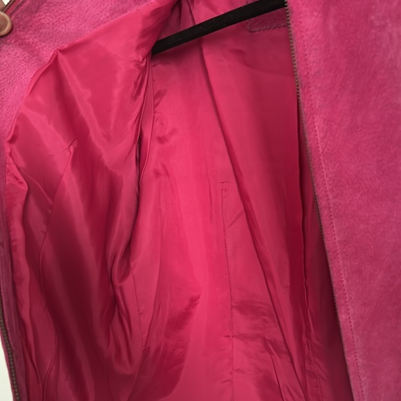 Pink Suede Jacket - Picture 3 of 4